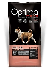 Optimanova Adult Mini Sensitive (Лосось и картофель)